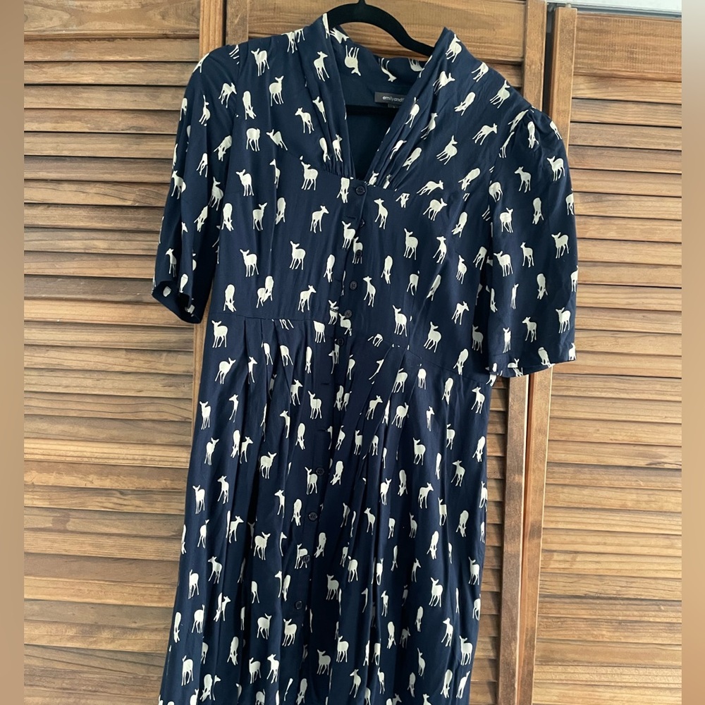 Emily and Fin ModCloth deer dress